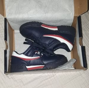 Fila Original Fitness kids sneakers in navy, size 11